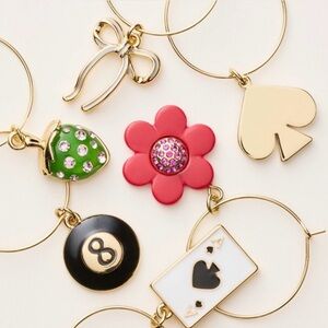 ♠️ Kate Spade x Target Wine Charm Set of 6